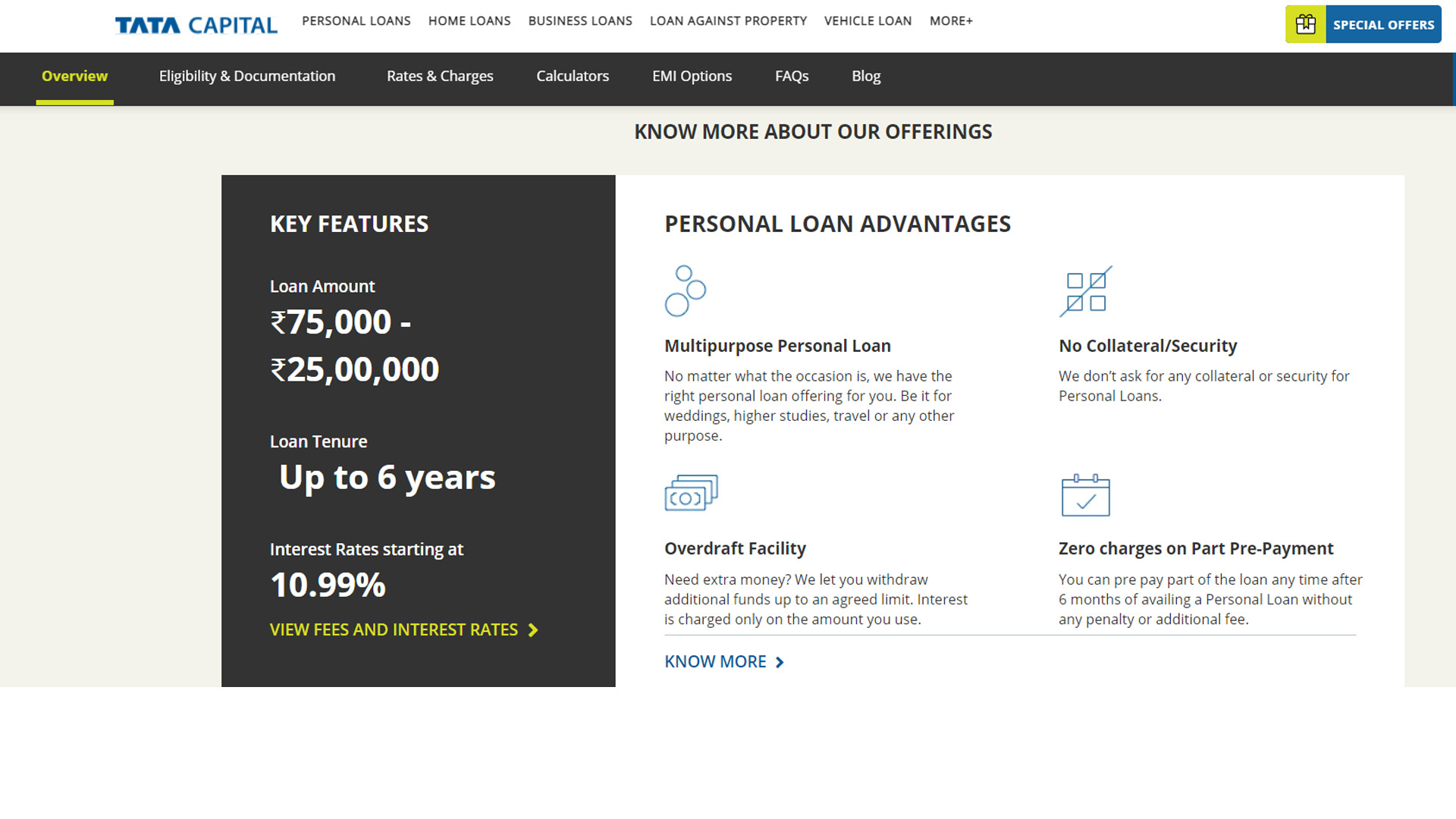 instant TATA Capital personal loan