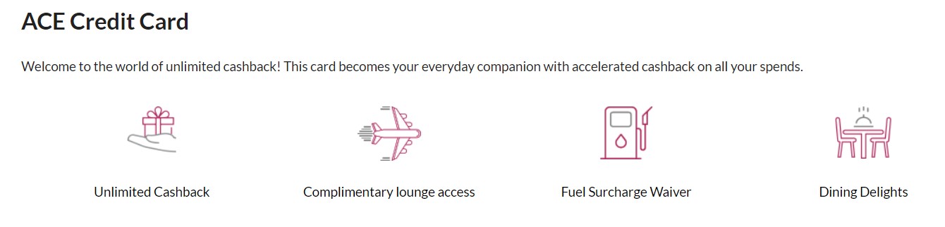 Axis bank ace credit card cashbacks