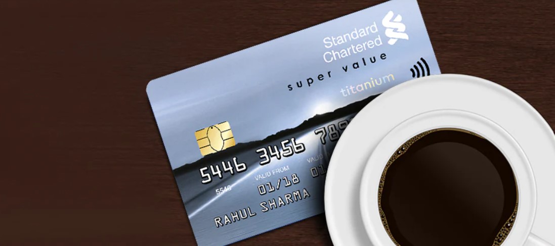 Standard Chartered Super Value Titanium Card banner