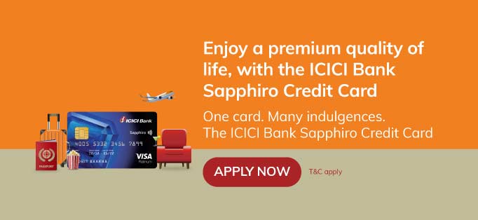 ICICI Bank Sapphiro Credit Card