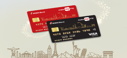 MakeMyTrip ICICI Platinum Credit Card banner