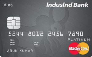 IndusInd Bank Platinum Aura Credit Card