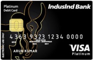 indusind bank platinum card